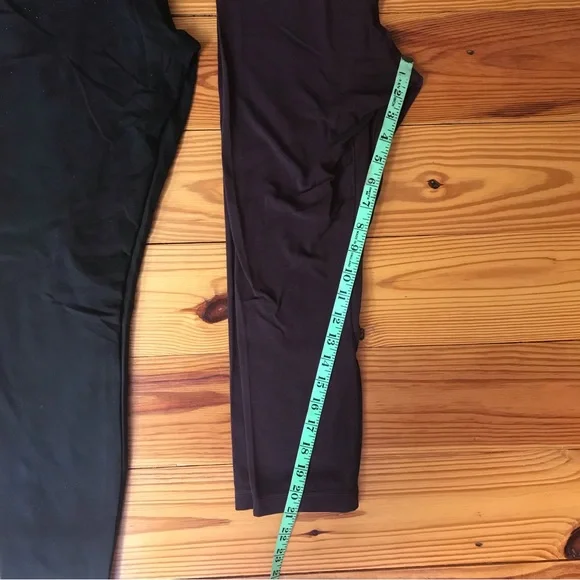 Lululemon Athletica Purple and Black Leggings, EUC, 6 - Picture 8 of 12